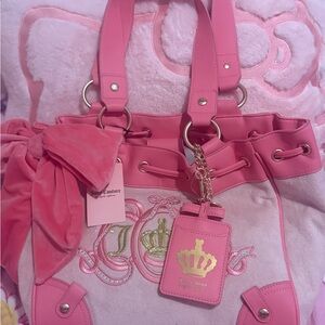 Juicy Couture Pink Tote Bag
